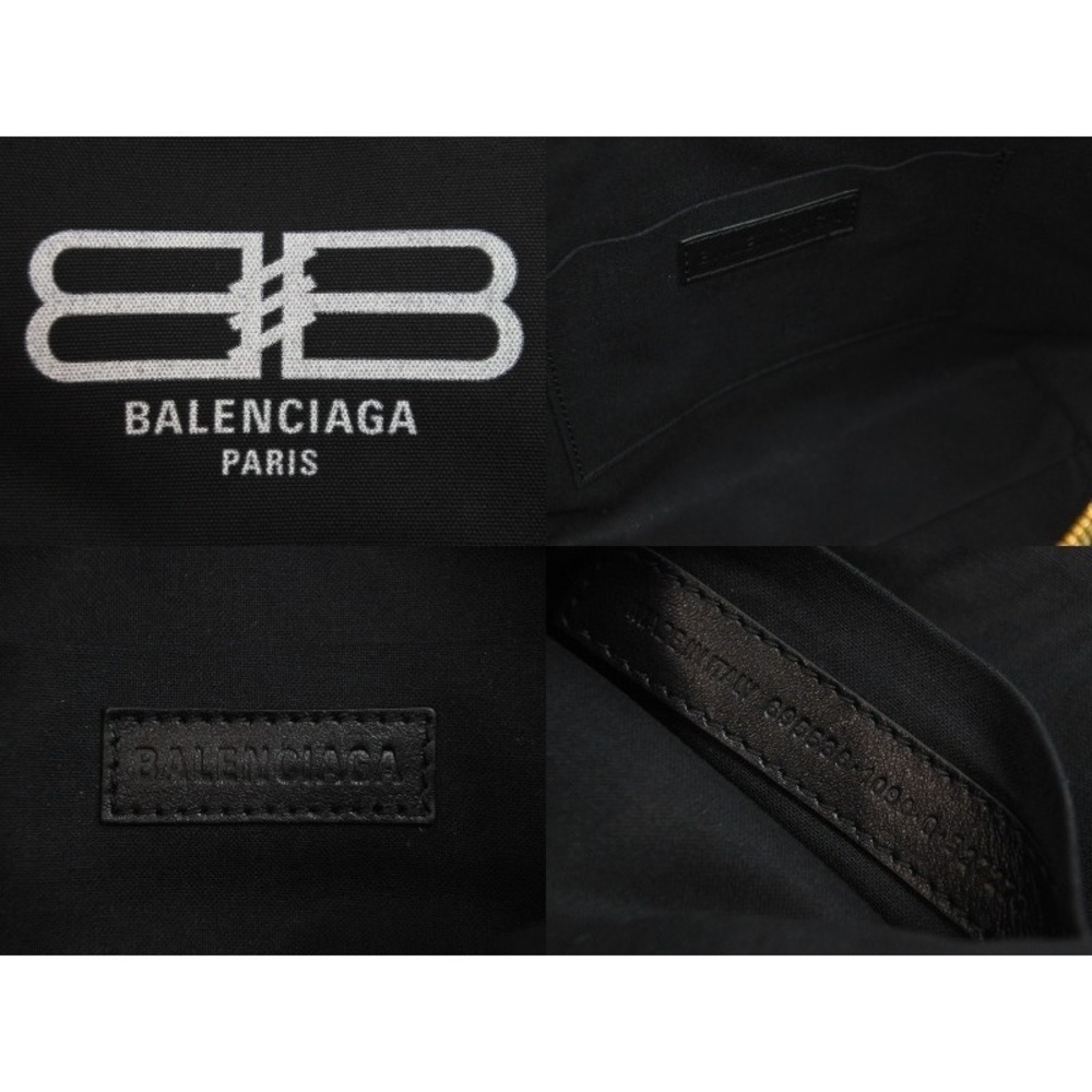 Balenciaga black logo Shoulder pouch white bag - Picture 10 of 10